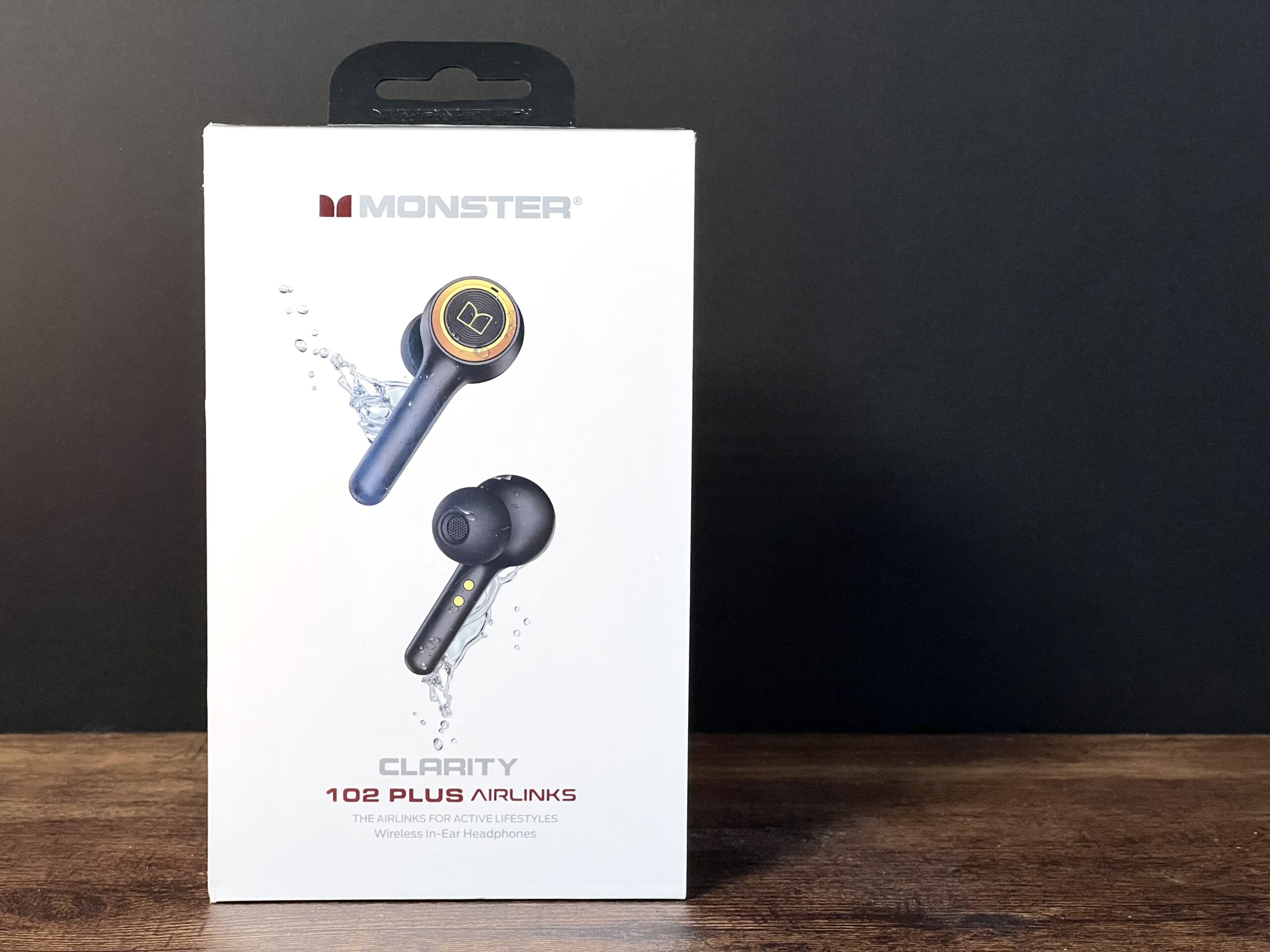 Monster clarity 102 plus airlinks packaging